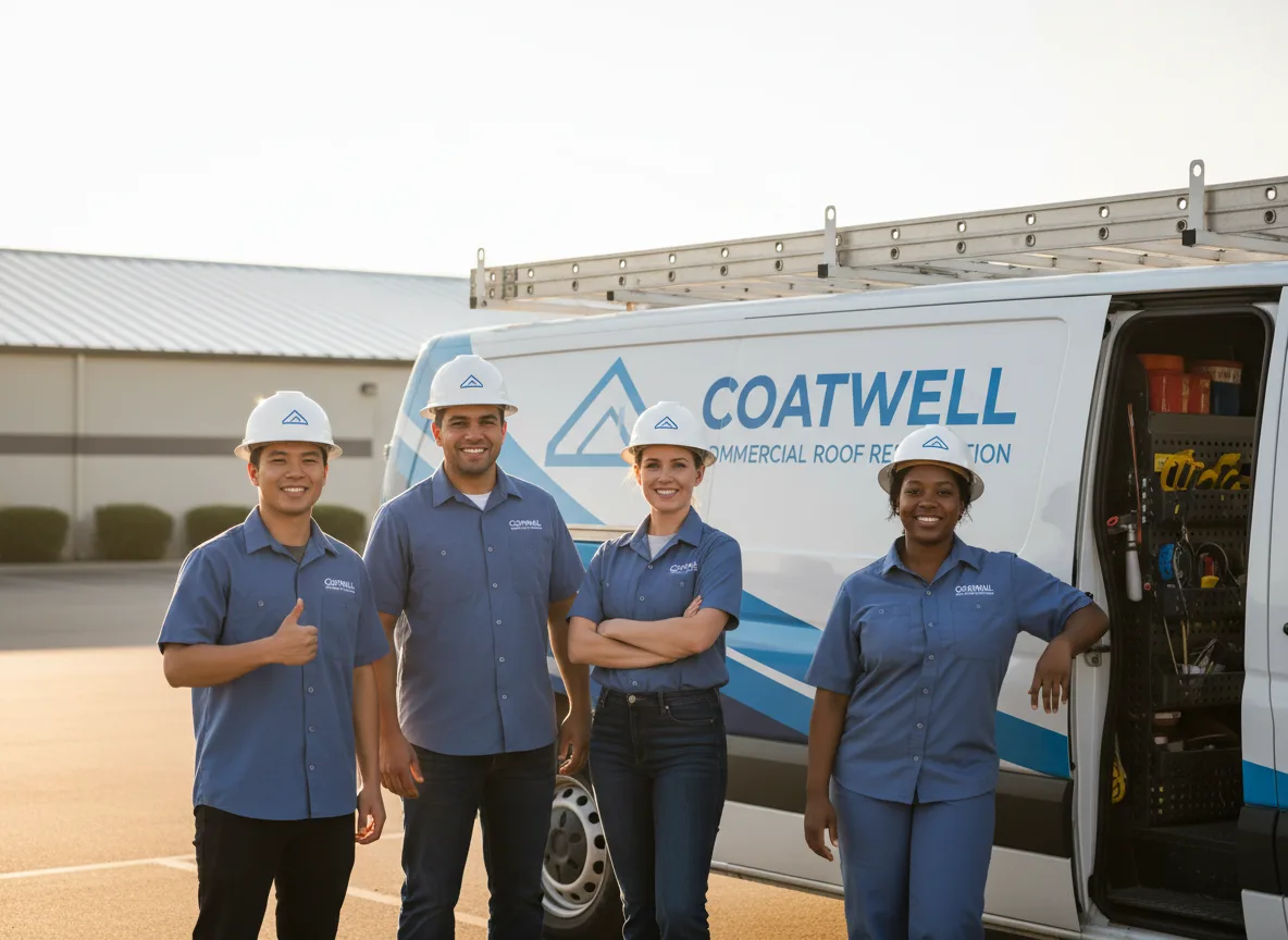 Commercial roof coating company in Beeson, WV